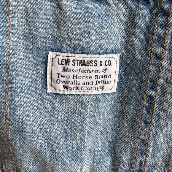 Levi Strauss & Co - Two Horses Brand Overalls (Size S) - Picture 4 of 5